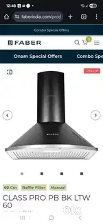 Faber Chimney 60 cm for sale