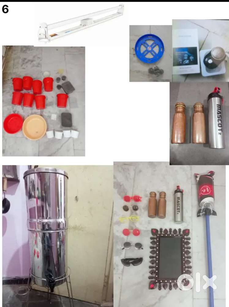 Bottles n wtr Filter n stand n frames all sale n boxes