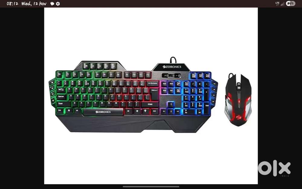 Zebronics Optimus keyboard and mouse
