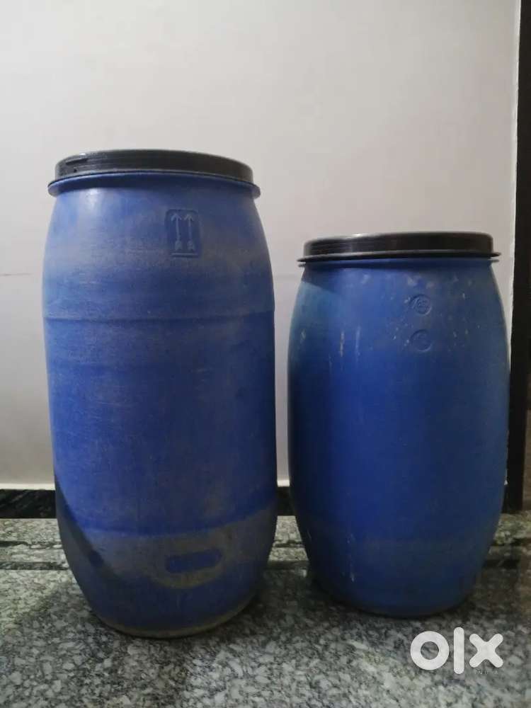 Blue Water Storage Drums _ 100 L & 120 L