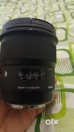 Sigma 24mm 1.5 lens