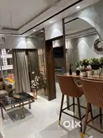2 Bhk Flat for sell and Modular kitchen, light,fan , semi Furnished.