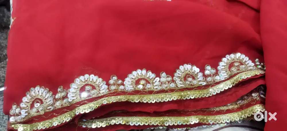 Lehnga moti work