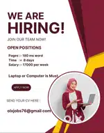 Urgently required: Data Entry Operator, Computer Operator