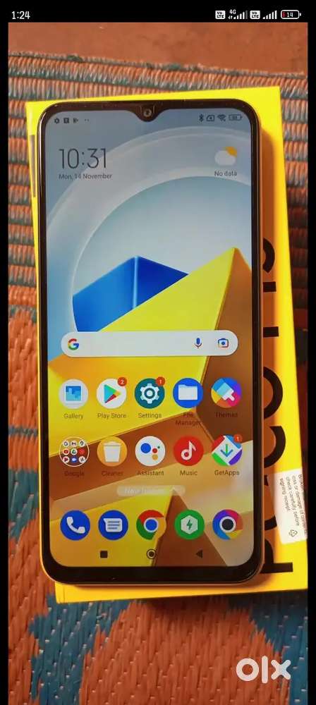 Poco m5 new phone ram4 room 64