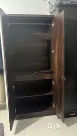 Wooden wardrobe