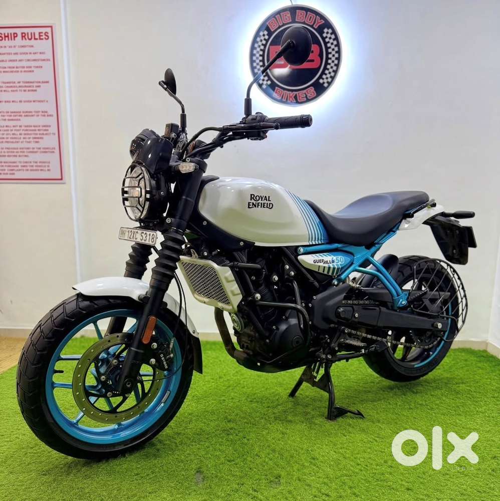 Royal Enfield Guerrilla 450 Top Model. 1 Owner. Honda Yamaha Yezdi Jaw