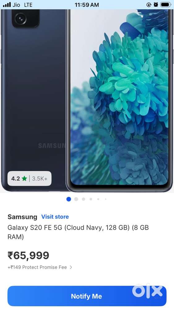 S20 FE 5g running condition
