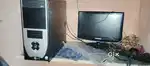 Computer keyboard and mouse and