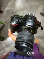 Nikon d3500 with 18-55mm camera lens