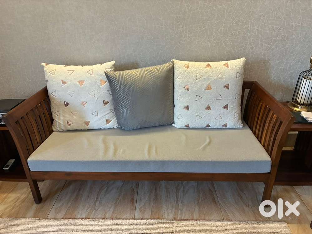 Pure sheesham wood sofa set