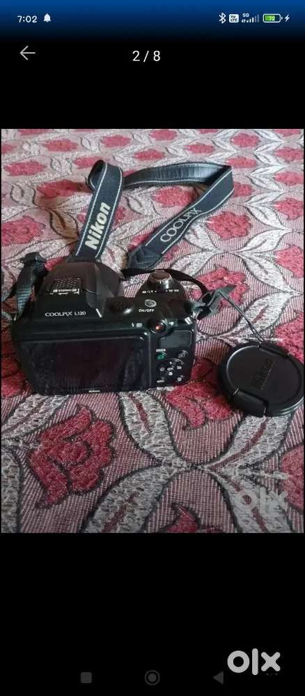 Nikon coolpix L120 camera without batterys and charger