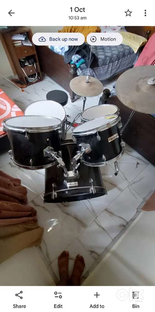 Drum set Havana 5 pc with symbols