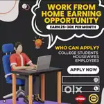 Work from at Home online earn money