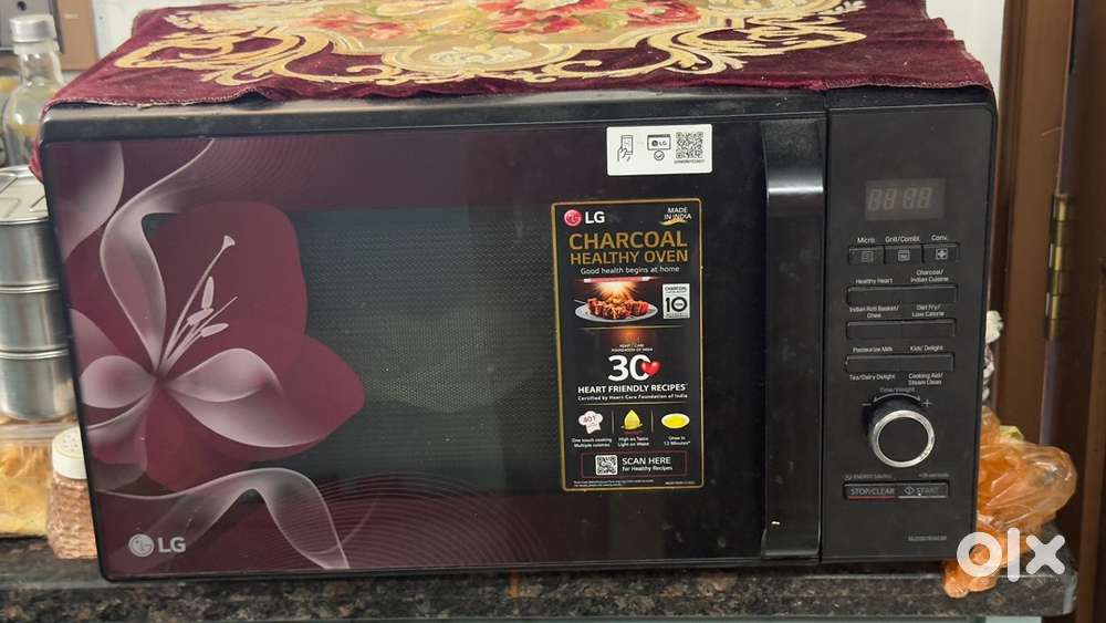 LG oven charcoal free