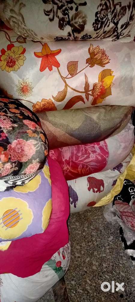 Mix fabric women wear cut piece
