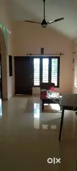 Rented house.