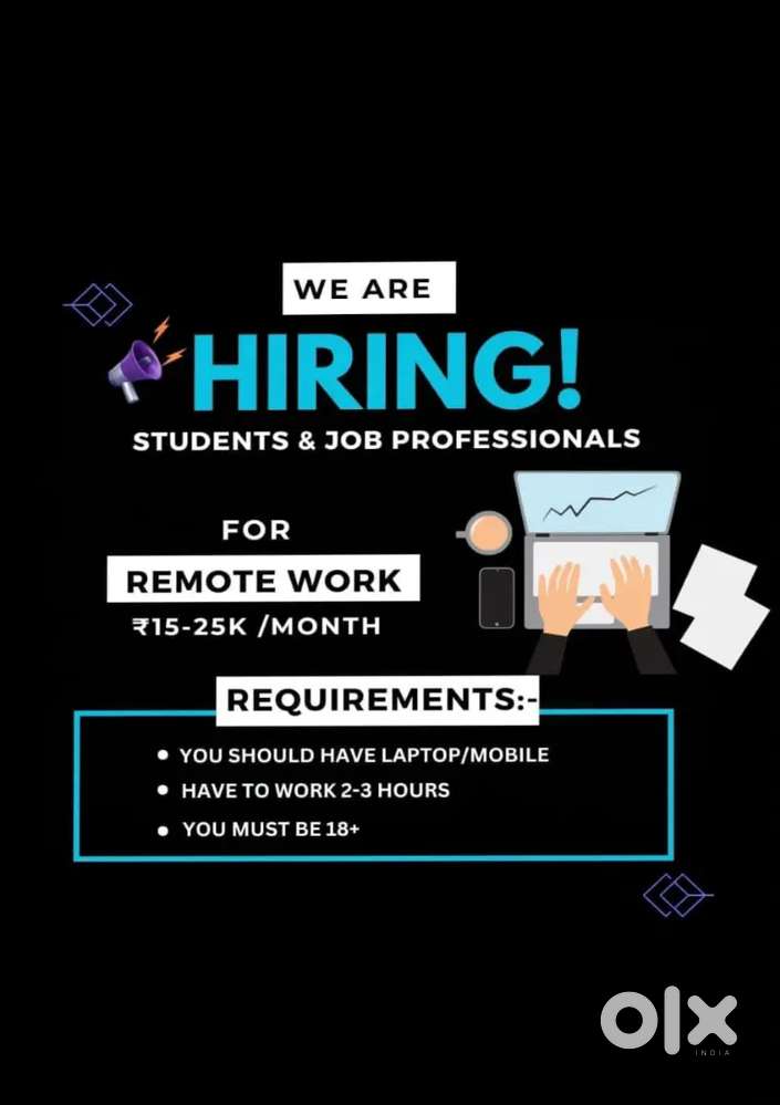 Part time /full time..must be 18+