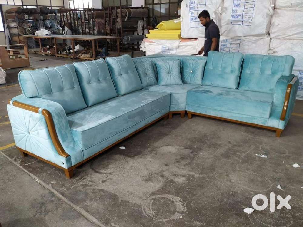 New sofa set, fabric L shape corner sofa!