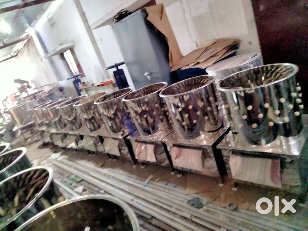 Stainless Steel Chicken Feather Cleaning Machine, 3 Birds