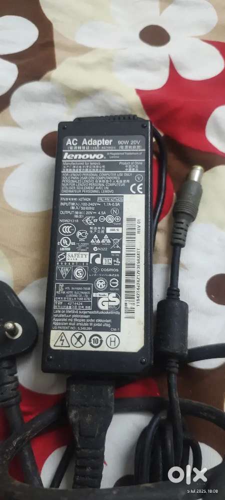 Lenovo Laptop charger round pin