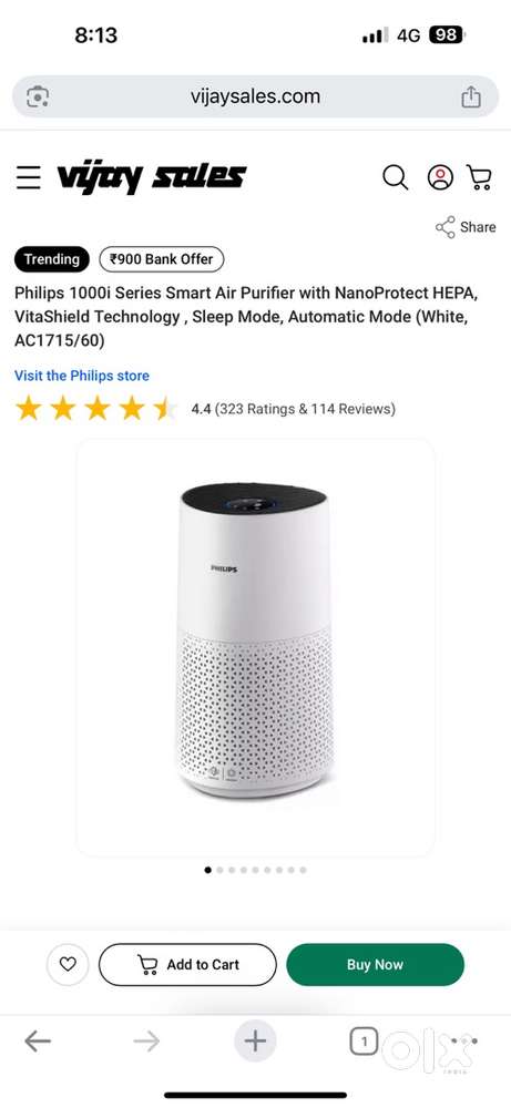 Philips Air purifier 1715/60