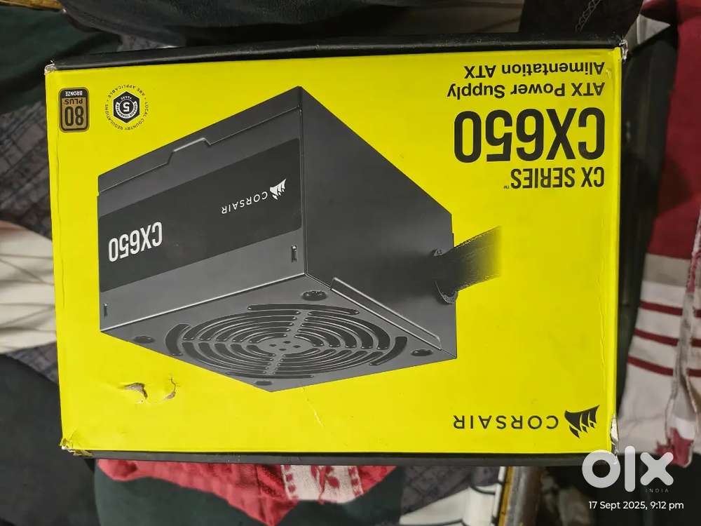 CORSAIR Series CX650 80 Plus Bronze ATX Power Supply