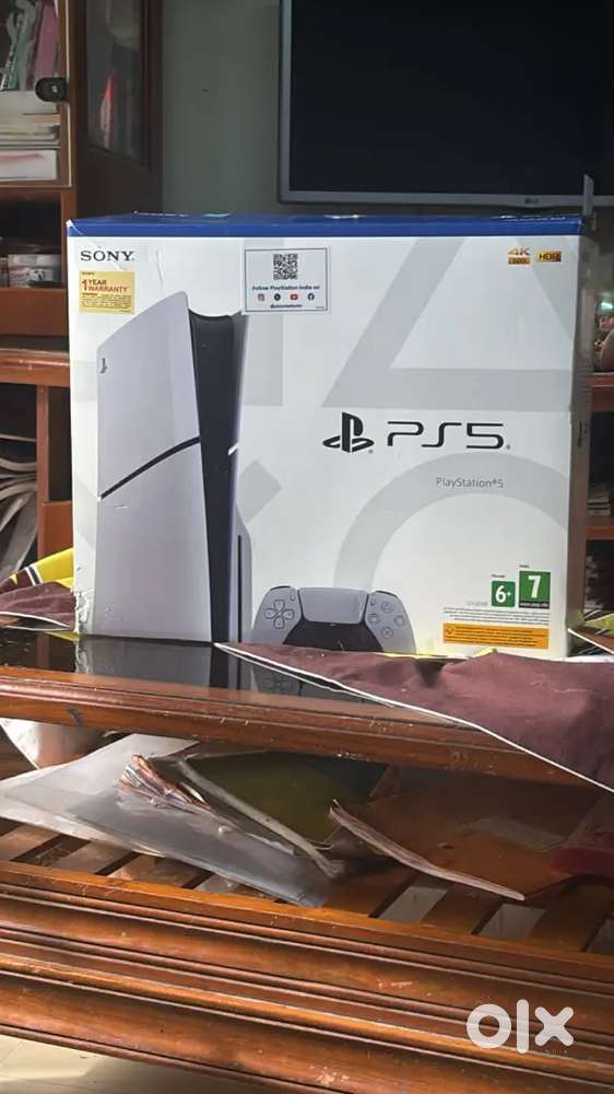 PS5 new with 1 year warranty