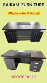 SAIRAM FURNITURE new director office table with drawers fittings offer