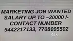 Marketing job