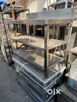 Used commercial restaurant kitchen equipments old fridge burner table