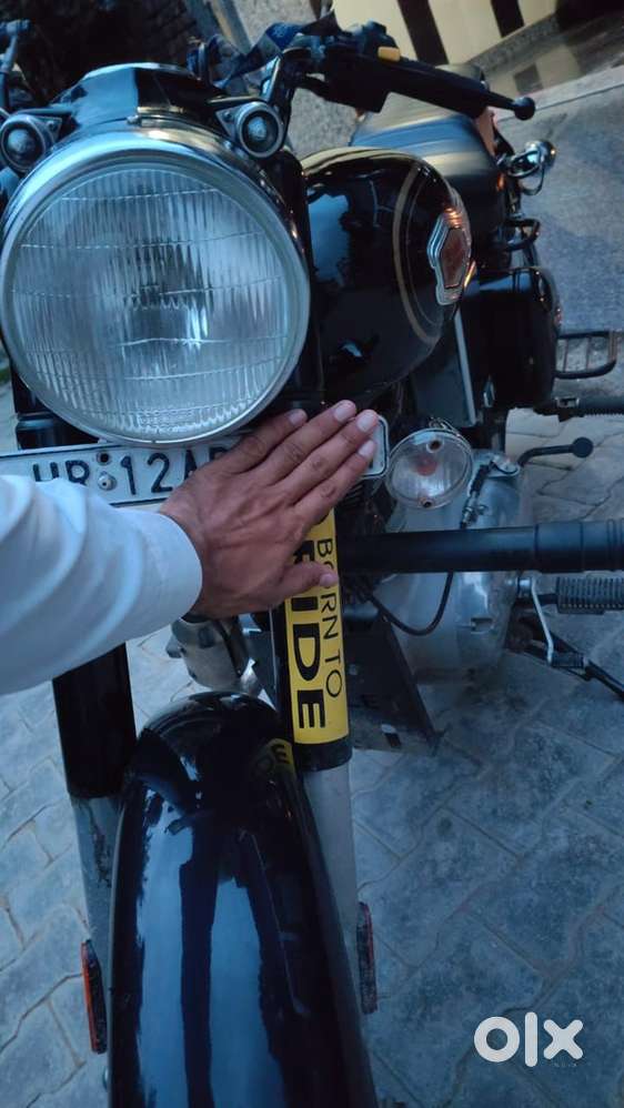 Bullet standard 350 with alloy wheels and ppf