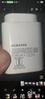 Samsung original charger