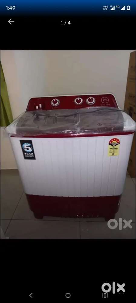 Semi automatic Godrej Washing machine 7 KG