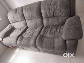 Sofa set, reclyning, local brand