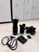 WiFi Sharing Canon 200d With Full Kitt 18-55mm Lens & 55-250mm Lens