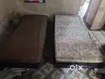 Sofa cum Bed with made of Iron ( Seti Set of 2)