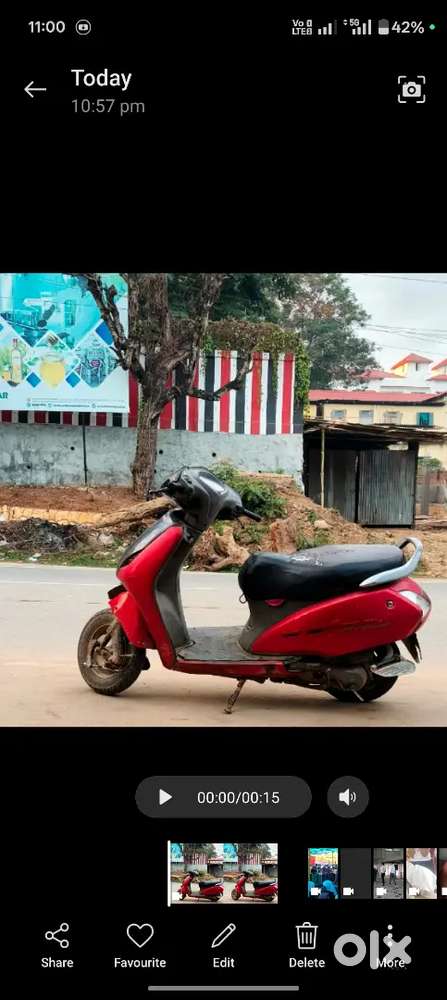 Scotty activa 110 old model Problem is sound document all available