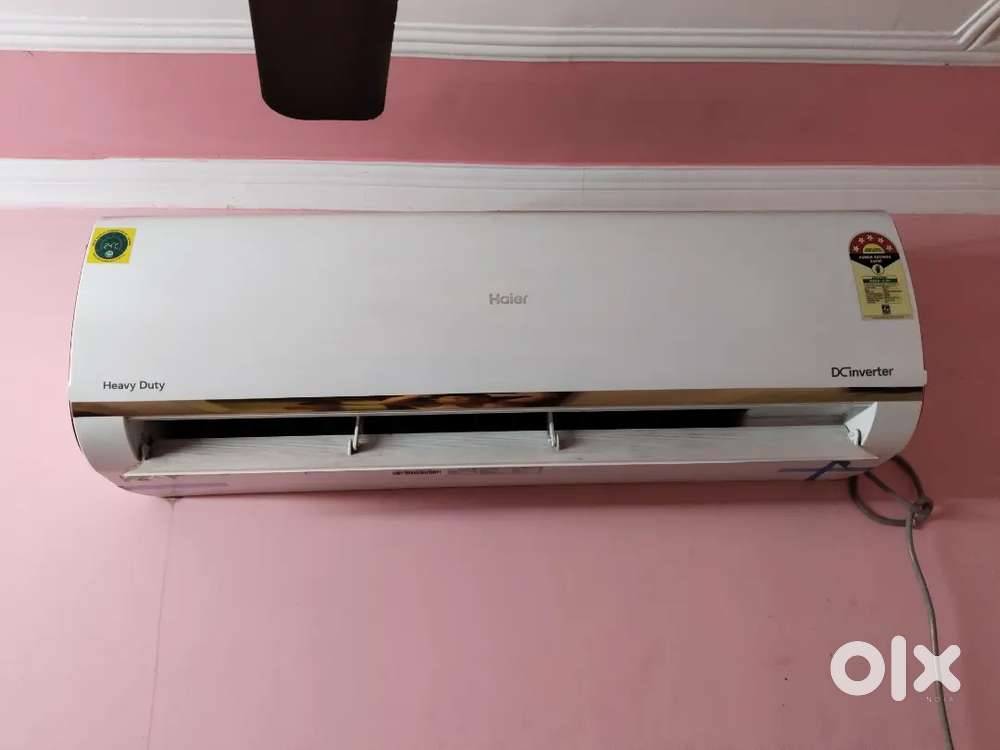 Haier Ac 5 star 1.6 ton 6 month old