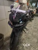 R15 v3 modal 2022 fab. Ragistration first owner mate black colour
