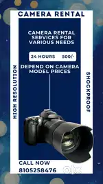 camer rent lens& light gopro350/-