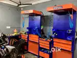 Automobile Tools and machines complete showroom materials available
