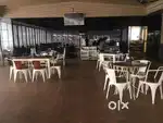 Brand new White and wooden Tolex cafe chairs and tables manufacturer