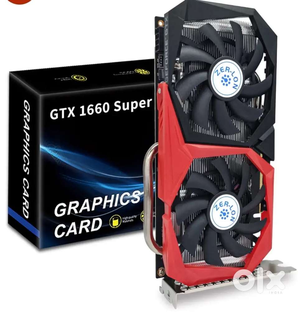 GeForce GTX 1660 Super Graphics Card, 6GB GDRR6 