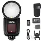 godox v1 flash for nikon camera with godox trigger x2t with  ak-r1 kit