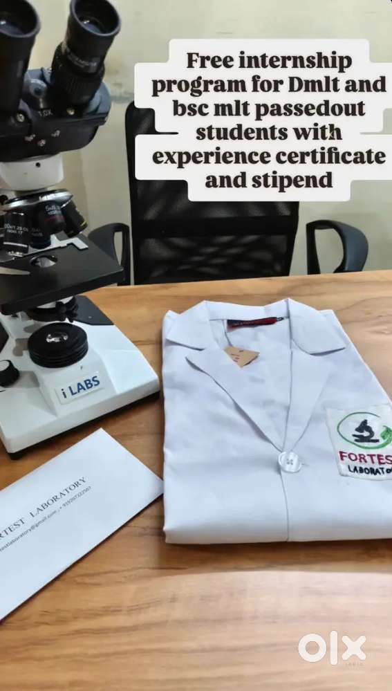 Laboratory technician internship