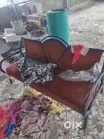 SOFA WITH TWO CHAIRS(negotiable)