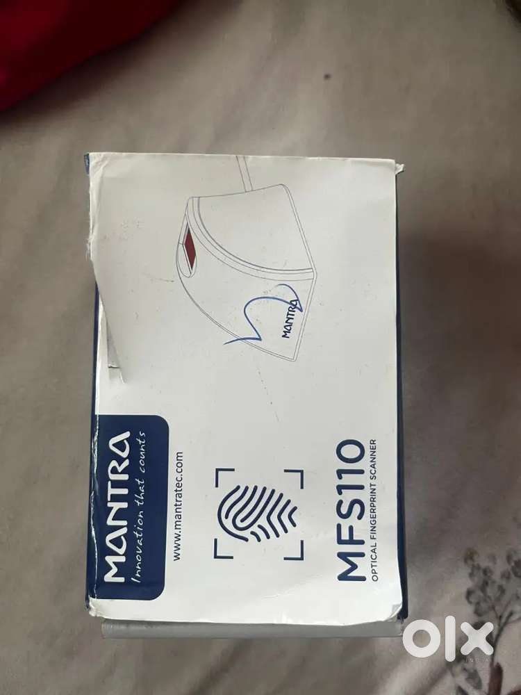 Mantra MFS110 Optical Fingerprint Scanner – Like New, Full Working