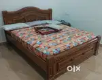 Teak  wood bed