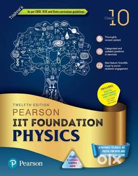 PEARSON IIT FOUNDATION PCM BOOKS : CLASS 10: 2024 EDITION: UNUSED